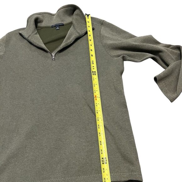 BANANA REPUBLIC Men’s 100% Cotton 1/4 Zip Pullover Size M - Picture 5 of 7